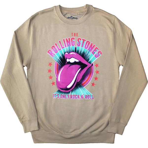 The Rolling Stones - Felpa "It's Only Rock & Roll"" Per Bambini/Ragazzi Unisex RO12501 (Xxl) (Sabbia)"-image