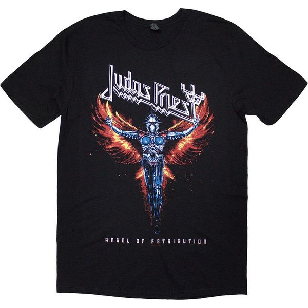 Judas Priest - Maglietta "Angel Of Retribution"" Per Uomo/Donna Unisex RO13368 (S) (Nero)"-image