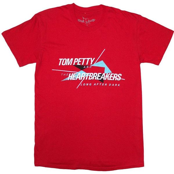Tom Petty & The Heartbreakers - Maglietta "Long After Dark"" Per Uomo/Donna Unisex RO13381 (Xxl) (Rosso)"-image