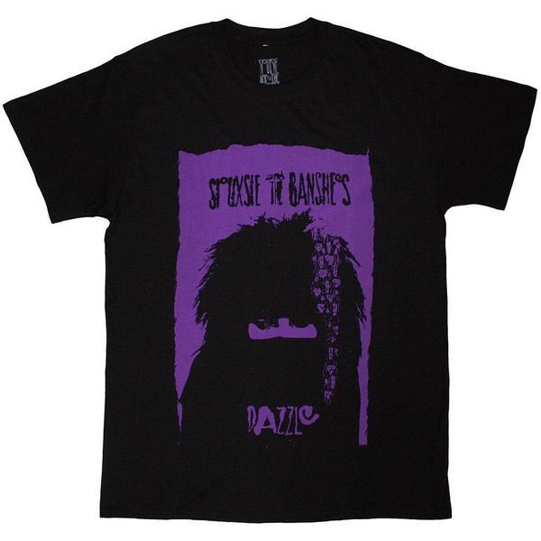 Siouxsie & The Banshees - Maglietta "Dazzle"" Per Uomo/Donna Unisex RO13405 (Xxl) (Nero)"-image