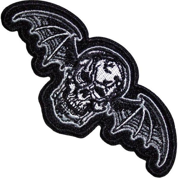 Avenged Sevenfold - Scollo - Toppa Con Ferro Da Stiro "Deathbat"" RO13613 (Taglia Unica) (Nero/Bianco)"-image