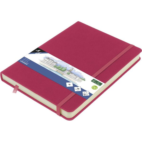 Kangaro K-861271 Kangaro Sketchbook, 80 Fogli, Din A6, Rubino-image