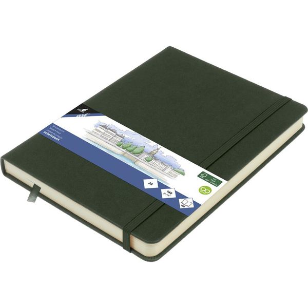 Kangaro K-861228 Quaderno Per Schizzi Kangaro, 80 Fogli, Din A5, Verde Bosco-image