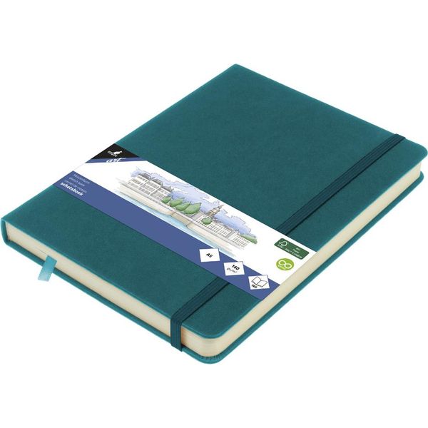 Kangaro K-861334 Quaderno Per Schizzi Kangaro, 80 Fogli, Din A4, Turchese Scuro-image