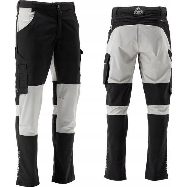Pantaloni Da Lavoro Serwal 4-Way Stretch Nero/Grigio Taglia Xxxl-image