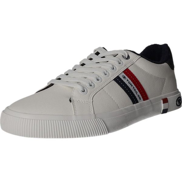 Tom Tailor Scarpe Da Uomo Scarpe Stringate Bianche Casual, Numero Di Scarpe: 43 Eu-image