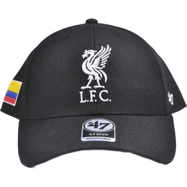 Liverpool Fc - Cappellino Da Baseball "Mvp"" BS5824 (Taglia Unica) (Nero)"-image