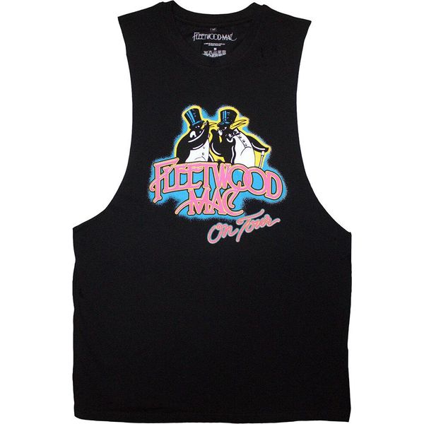 Fleetwood Mac - Top "On Tour"" Per Uomo/Donna Unisex RO13500 (Xl) (Nero)"-image