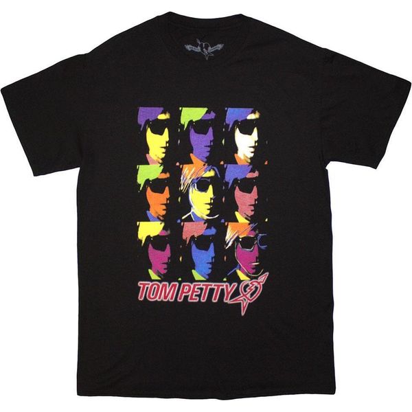 Tom Petty & The Heartbreakers - Maglietta "Nine Toms"" Per Uomo/Donna Unisex RO13384 (Xxl) (Nero)"-image