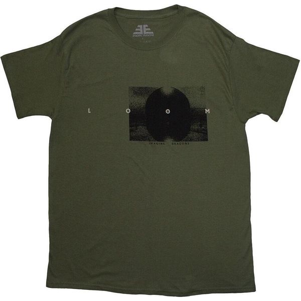 Imagine Dragons - Maglietta "Loom Dark Circle"" Per Uomo/Donna Unisex RO13388 (S) (Verde)"-image