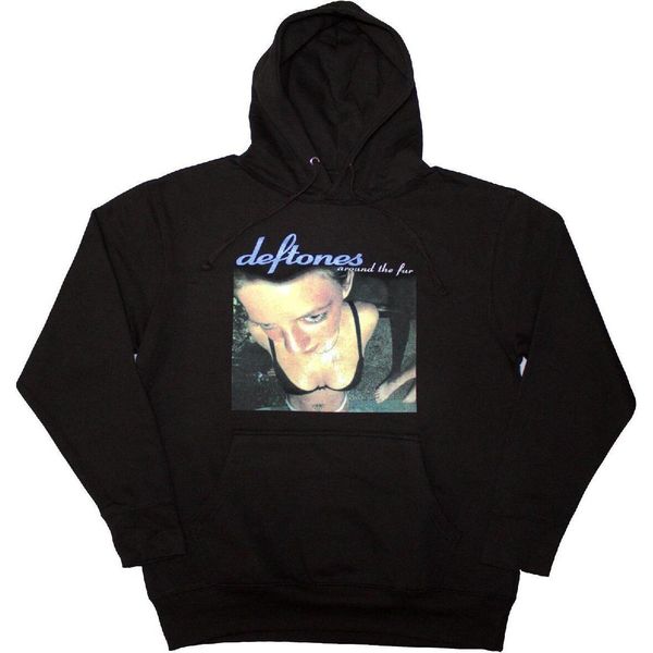 Deftones - Felpa Con Cappuccio "Around The Fur"" Per Uomo/Donna Unisex RO13389 (Xxl) (Nero)"-image