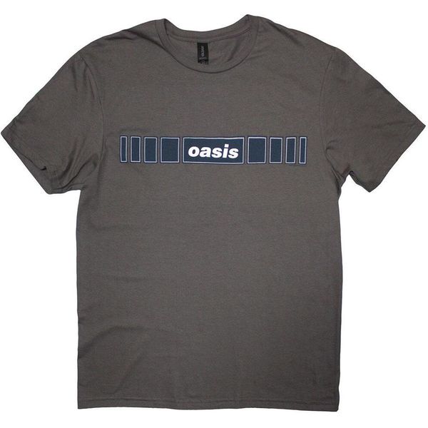 Oasis - Maglietta Logo Per Uomo/Donna Unisex RO13468 (Xxl) (Antracite)-image