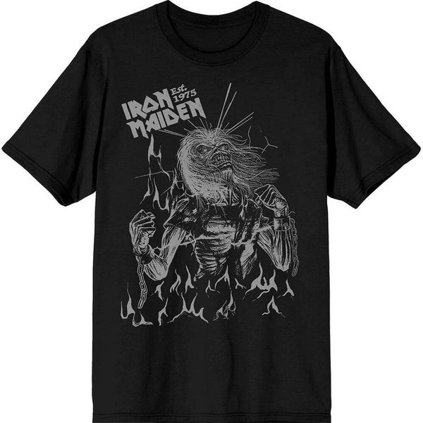 Iron Maiden - Maglietta "Est. 1975 Life After Death"" Per Uomo/Donna Unisex RO13518 (M) (Nero)"-image