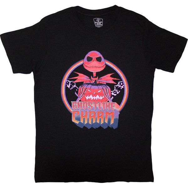 The Nightmare Before Christmas - Maglietta "Fascino Fantasma"" Per Bambini/Donne Unisex RO13394 (S) (Schwarz)"-image