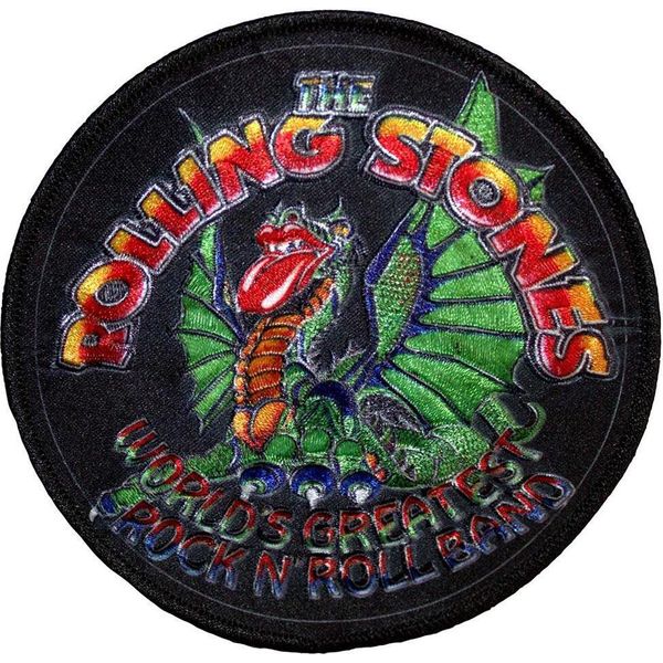 The Rolling Stones - Dragon Circle - Patch RO13636 (Taglia Unica) (Multicolore)-image