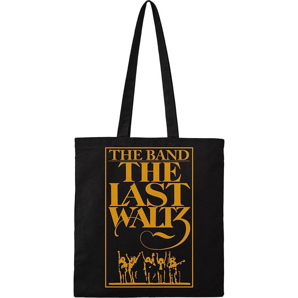The Band - Borsa "The Last Waltz"", Cotone RO13694 (Taglia Unica) (Nero)"-image