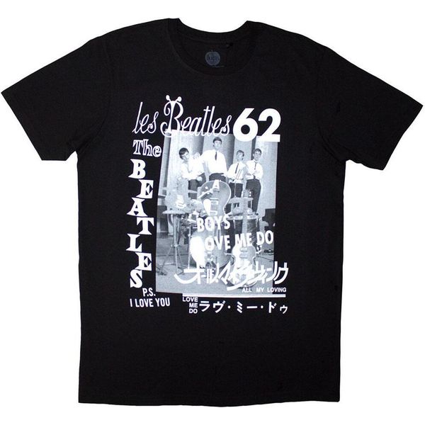 The Beatles - Maglietta "1962"" Per Uomo/Donna Unisex RO13782 (S) (Nero)"-image