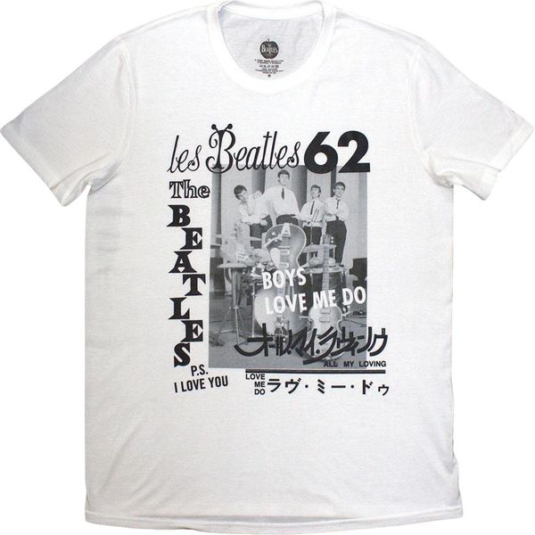 The Beatles - Maglietta "1962"" Per Uomo/Donna Unisex RO13782 (S) (Bianco)"-image