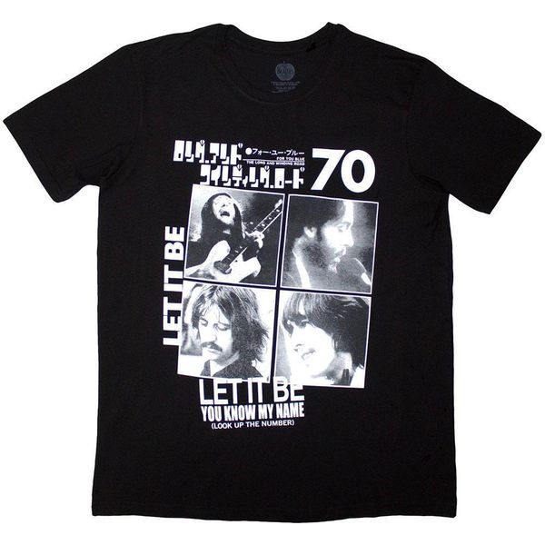 The Beatles - Maglietta "1970"" Per Uomo/Donna Unisex RO13786 (L) (Nero)"-image
