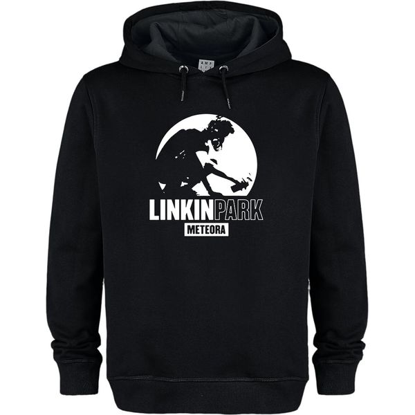 Amplified - Felpa Con Cappuccio "Meteora Moon"" Per Uomo/Donna Unisex GD2331 (Xl) (Nero)"-image
