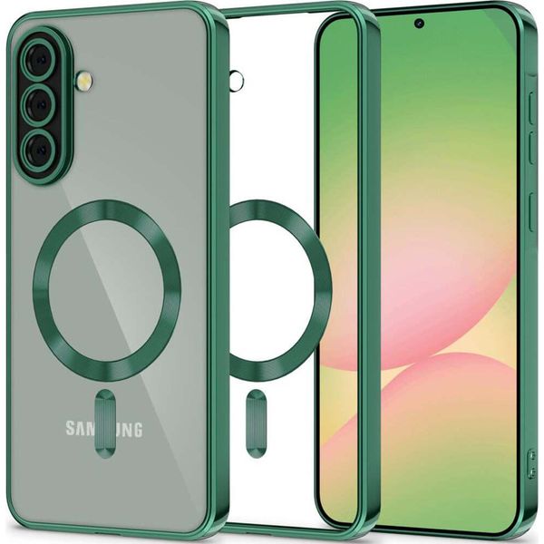 Tech-Protect Magflex Magsafe Galaxy A56 5G Verde Giungla-image
