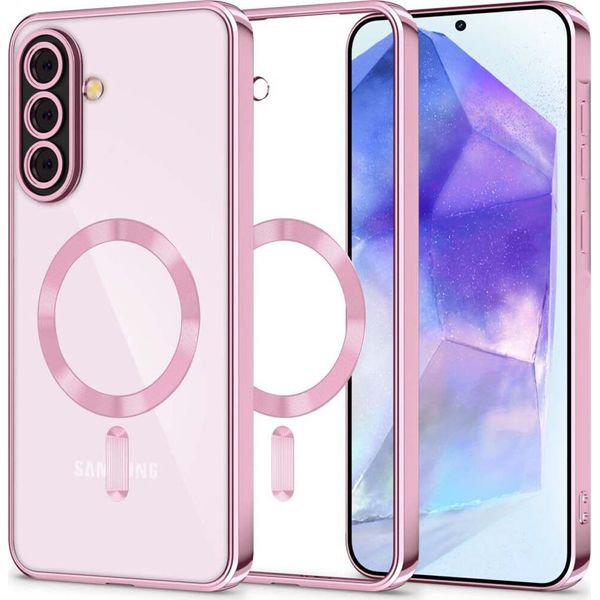 Tech-Protect Magflex Magsafe Galaxy A56 5G Oro Rosa-image
