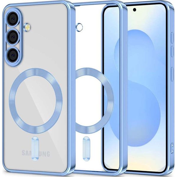 Tech-Protect Magflex Magsafe Galaxy S25 Blu Marino-image