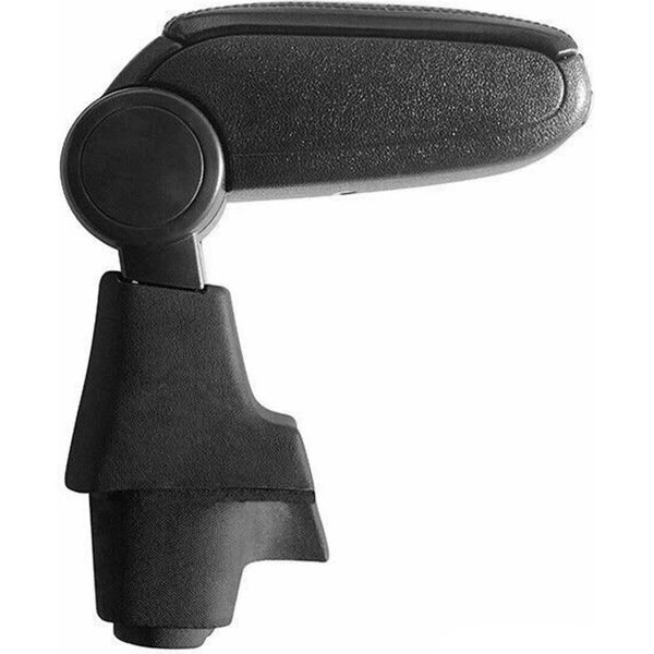Bracciolo Centrale Bracciolo Per Peugeot Bipper 2007-2024 Finto Cuoio Abs Nero-image