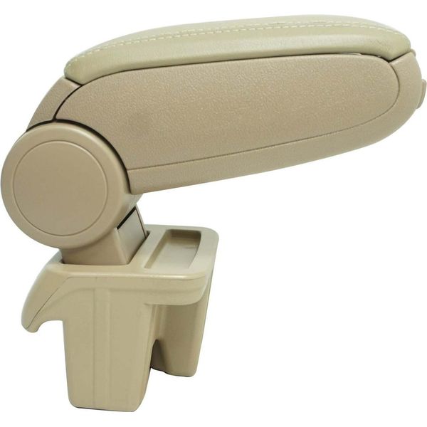 Bracciolo Centrale Bracciolo Console Centrale Per Ford Focus 2015-2018 Finto Cuoio Beige-image