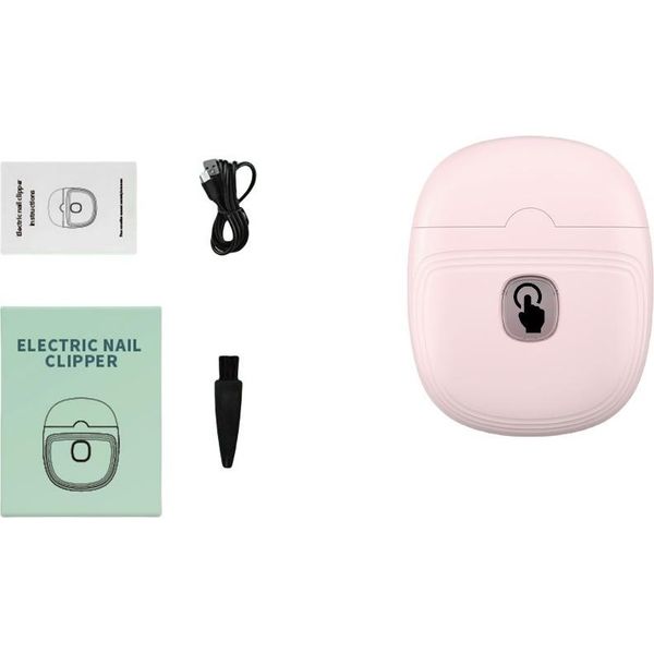 Inf Tagliaunghie Elettrico: Rifinitura Sicura, Liscia E Facile Rosa-image