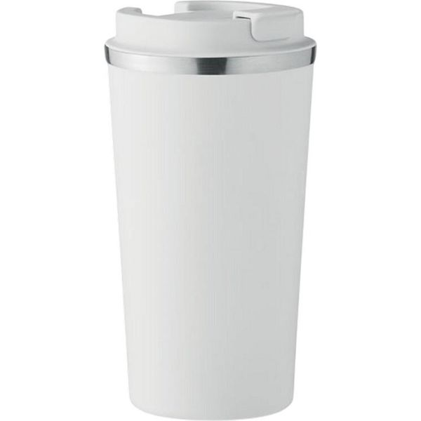 Midocean - Tazza "Brace"", A Doppia Parete, 510Ml MO560 (Taglia Unica) (Bianco)"-image