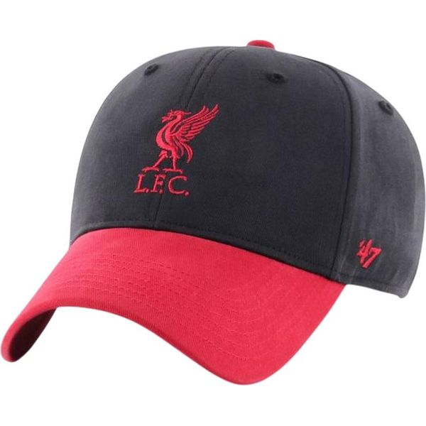 Liverpool Fc - Cappellino Da Baseball "Mvp Newborn"" Per Bambino BS5857 (Taglia Unica) (Nero/Rosso)"-image
