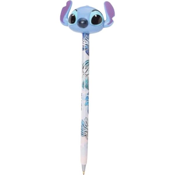 Lilo & Stitch - Penna E Topper "Make Waves"" PM11974 (16 Cm X 4 Cm X 1,3 Cm) (Blu/Rosa Chiaro/Nero)"-image