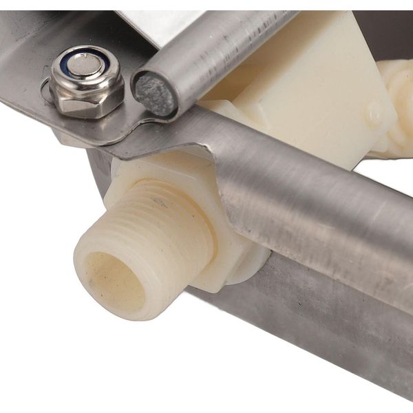 Ciotola D'acqua Automatica In Acciaio Inox Automatico Cane Dispenser Bestiame Abbeveratoio Con Valvola A Galleggiante Per Capra Bovini Polli Mucche Maiali-image