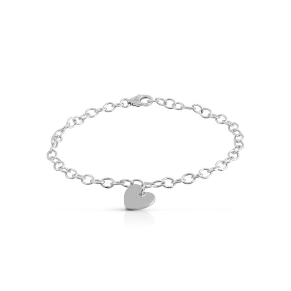 Armband Firetti "Schmuck Geschenk Silber 925 Armschmuck Armkette Herz", Silber (Silberfarben), ArmbäNder, Damen, 19Cm, Silber 925 (Sterlingsilber), Armband-image