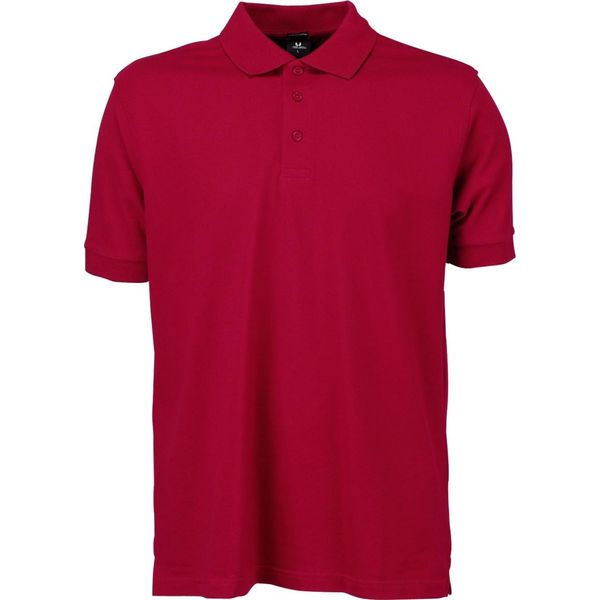 Tee Jays 1405 | Polo Stretch Da Uomo - Colore: Rosso Intenso - Taglia: 3XL-image