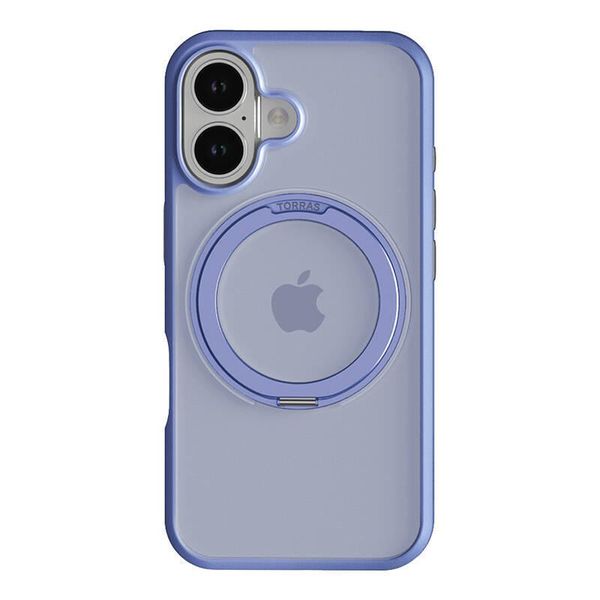 Torras Ostand Pro Case For Iphone 16 (Blue)-image