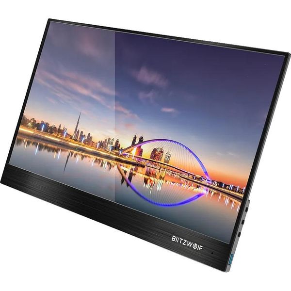 Monitor Portatile Per Computer, Display Full Hd 1080P, Funzionalità Touchscreen, Compatibilità Con Più Dispositivi-image