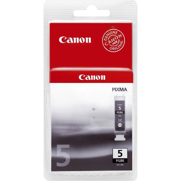 Canon PGI-5BK Twin Pack Cartuccia D'inchiostro 2 Pz Originale Nero-image