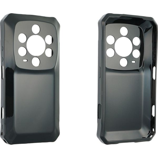 Caseroxx Custodia Protettiva In Tpu Compatibile Con Ulefone Armor 28 Ultra / Armor 28 Pro, Custodia In Gomma Per Cellulare Nera-image