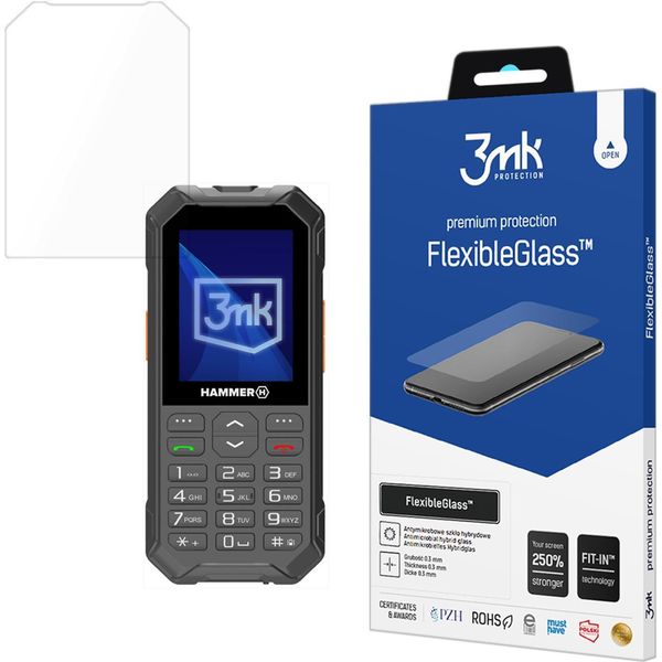 Myphone Hammer 6 - Vetro Flessibile 3Mk-image