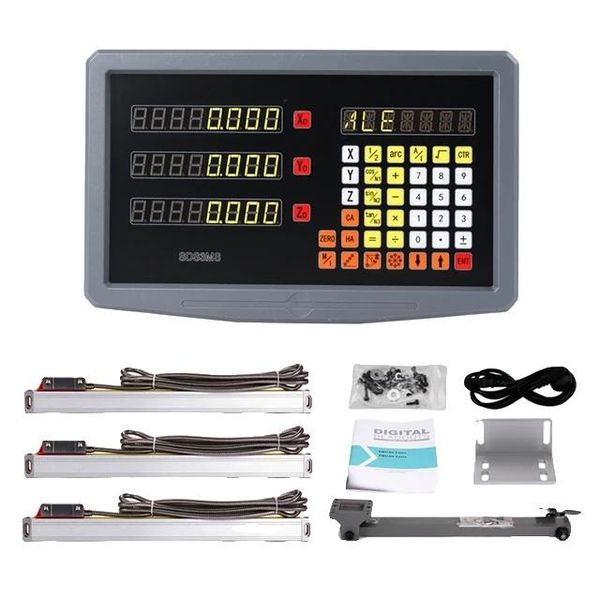 Display Digitale, Display A 3 Assi, Compatibile Con Encoder Lineari, SDS3MS Dro Set-image