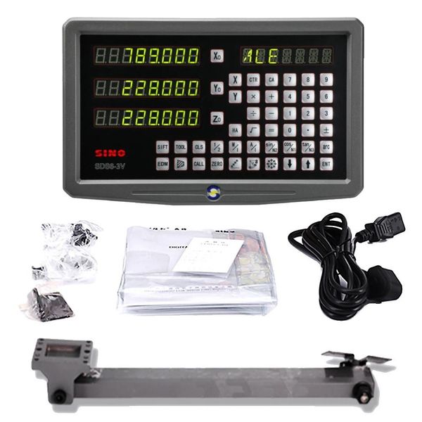 Display Digitale, 2 Assi, Struttura In Metallo, Dro SDS6-3V-image