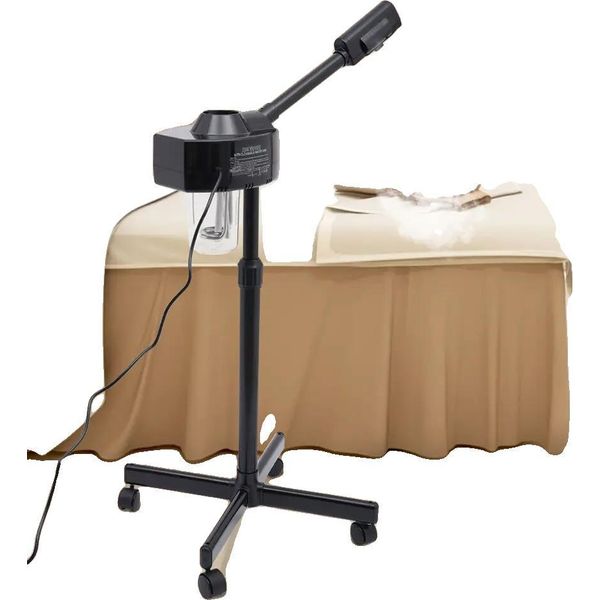 Vaporetto Per Il Viso, Potenza 800 W, Capacità 680 Ml, Regolabile In Altezza, Nero-image