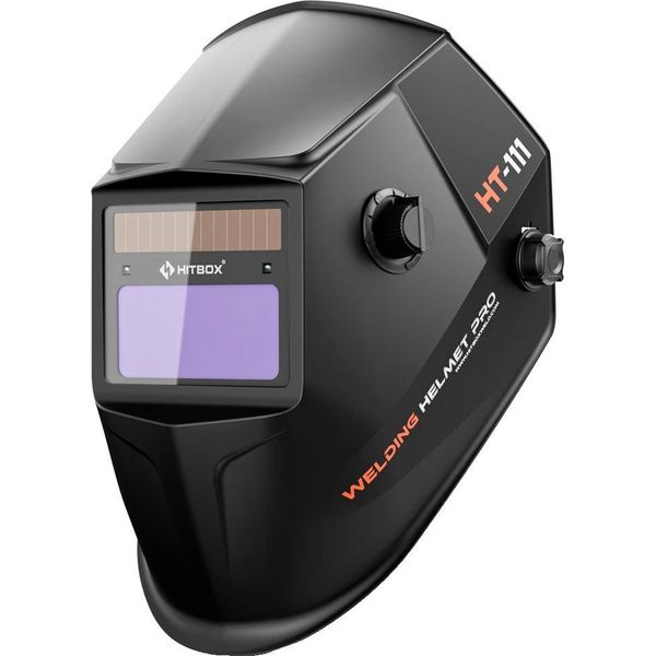 Casco Per Saldatura, Autoscurante, Sensibilità DIN9-13, Ampio Campo Visivo, HT-111-image