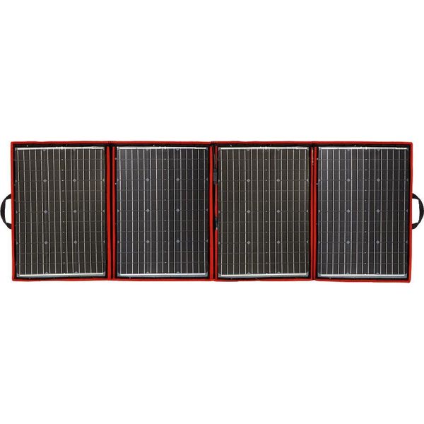 Pannello Solare Flessibile Pieghevole, 200W, Silicio Monocristallino, Design Compatto, Pannello Solare 18V 200W-image