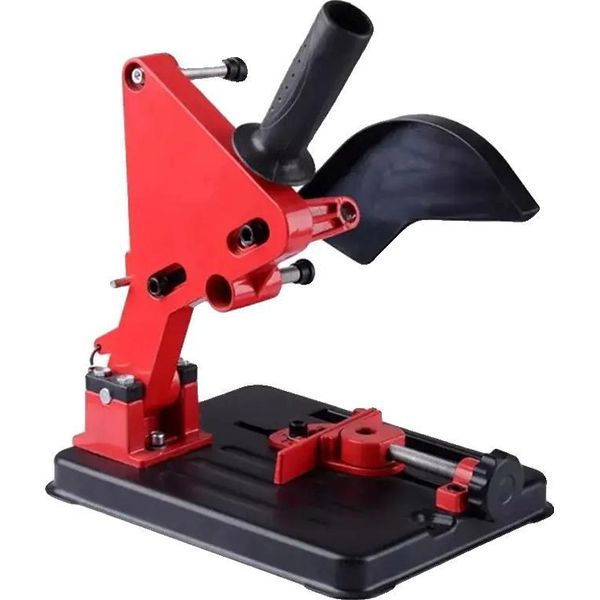Supporto Per Smerigliatrice Angolare, Supporto Regolabile, Design Compatto, Accessori Per La Lavorazione Del Legno, Rosso-image