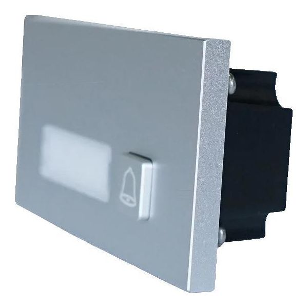 Dahu VTO4202F-MB1 Modulo Pulsanti, Pulsante Meccanico, Colore Argento-image