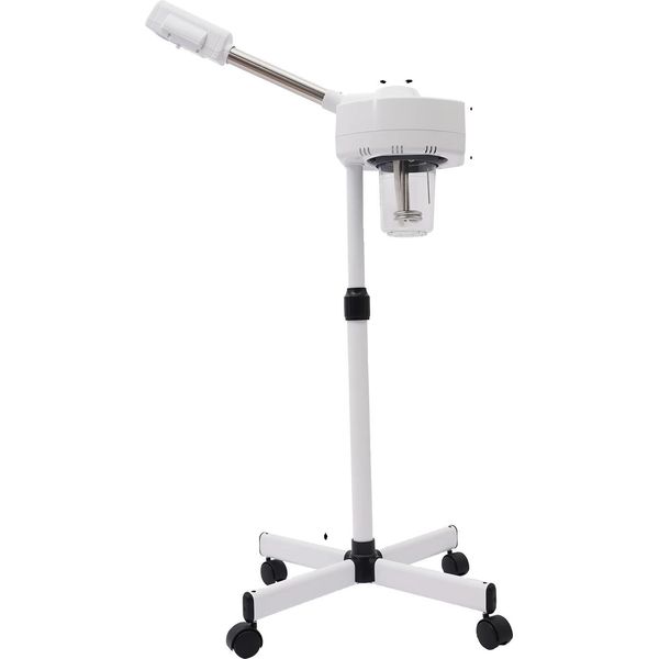 Vaporetto Per Il Viso, Potenza 800 W, Serbatoio Dell'acqua 750 Ml, Ugello Ruotabile A 360°, Bianco-image