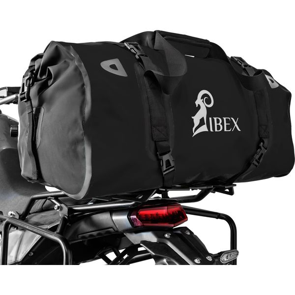 Portapacchi Zieger Compatibile Con Yamaha Xt 660 Z TéNéRé Argento Con Borsa Posteriore Schnorr Nera-image